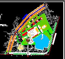 公園寺廟景觀綠化設計圖紙資源與園林工程實施指南